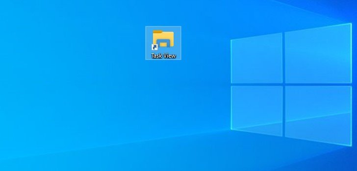 Как создать ярлык «Просмотр задач» в Windows 10