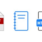 Как сохранить файл блокнота в формате PDF или HTML в Windows 10