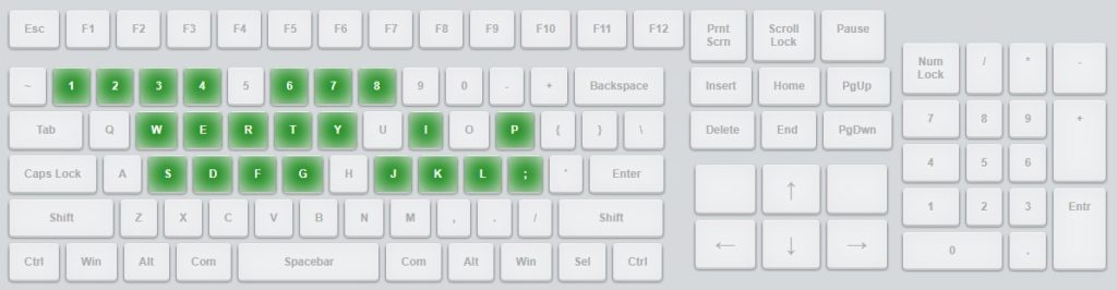Как проверить нерабочие клавиши на клавиатуре