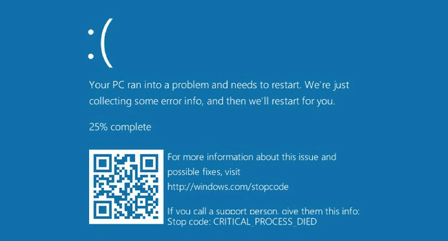 Что мне делать, если я столкнулся с синим экраном смерти в Windows?