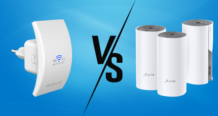 Подробнее о статье Ретранслятор Wi-Fi против Mesh Wi-Fi: различия и что лучше для вас